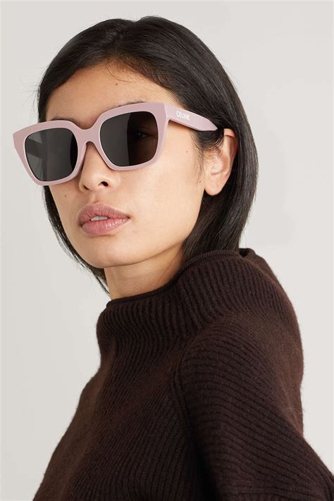 celine sunglasses case brown|celine oversized square sunglasses.